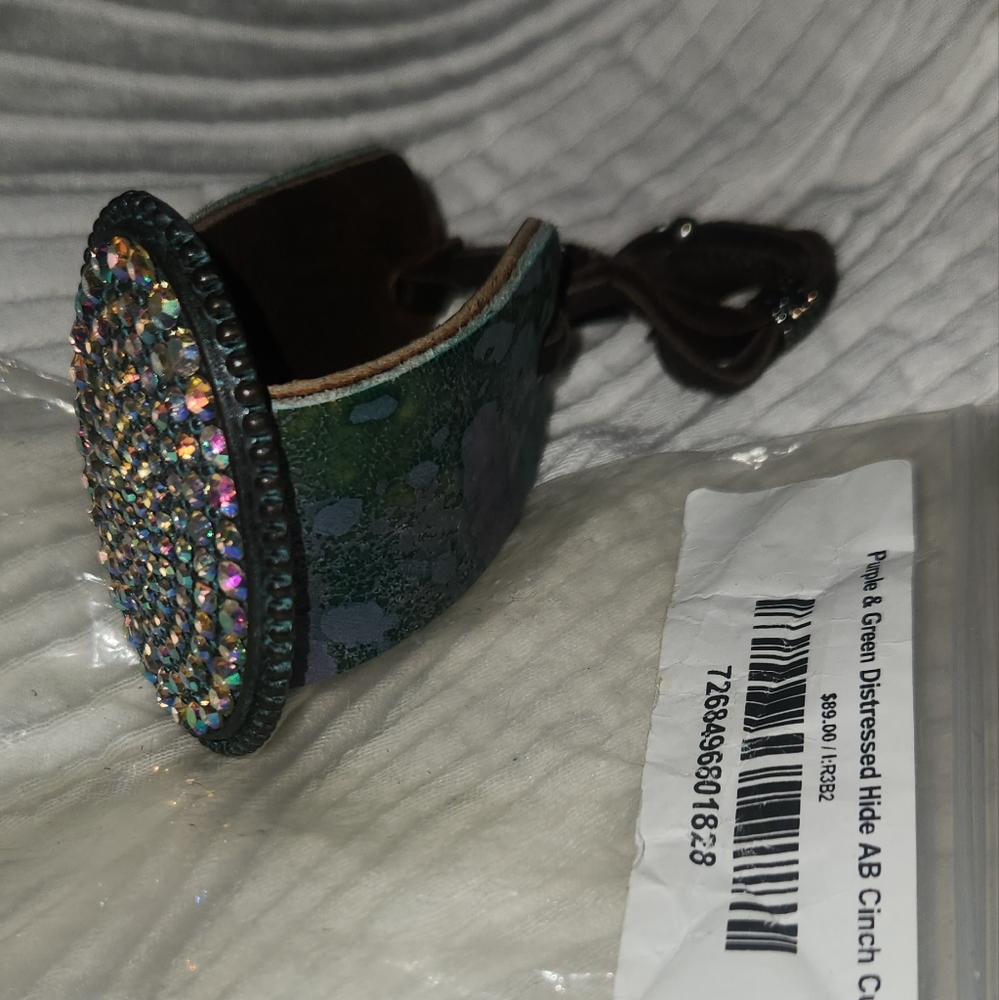 Multicolor Crystal Statement Ring - image 3